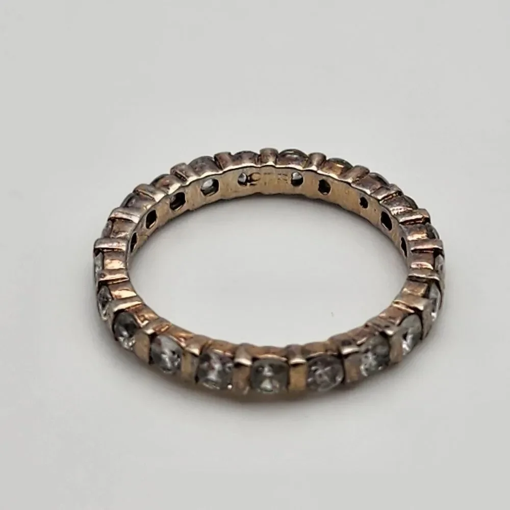 Sterling Silver & Clear CZ Ring (7)